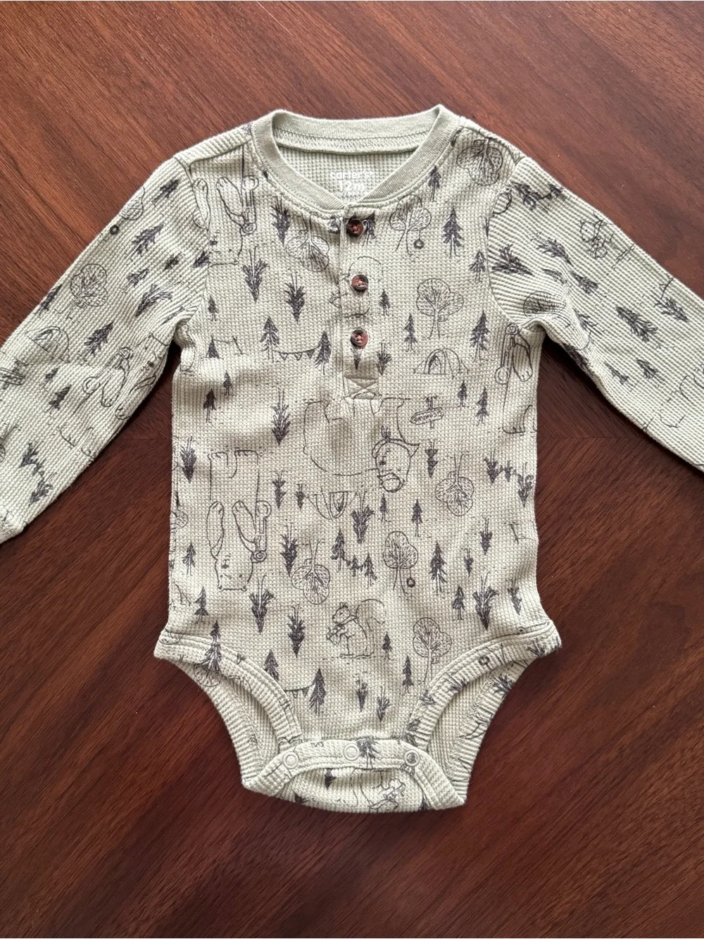 Carter's Long-Sleeve Bodysuit Bundle | 12 months